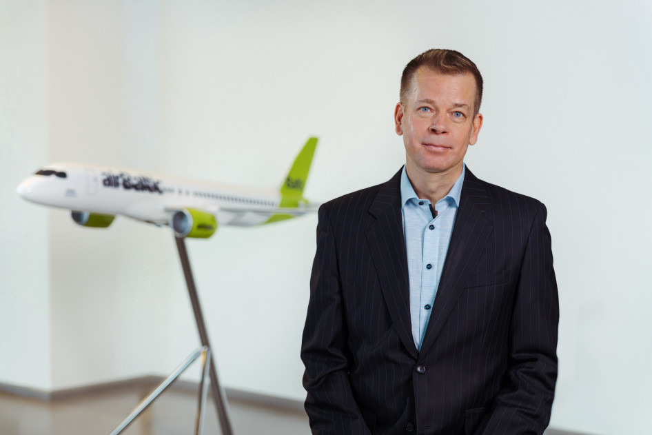 Erno Hildén, az airBaltic új vezérigazgatója