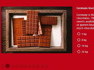 Ön szerint mennyi csokit esznek a németek egy évben?