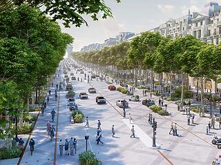 Régi fényében tündökölhet a lepukkant Champs-Élysées