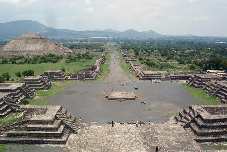 Teotihuacán piramisai 