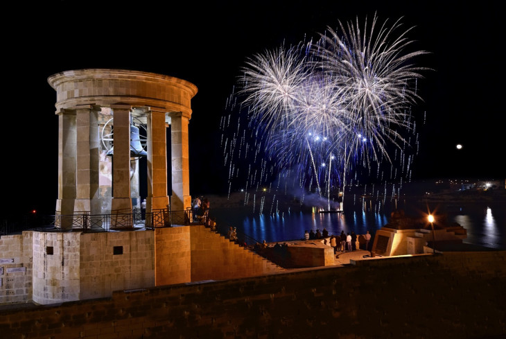 Tűzijáték Fesztivál, Málta