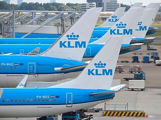 Járattörlésekre készül a KLM