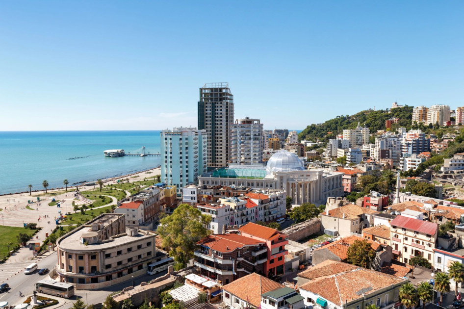 Durres látképe