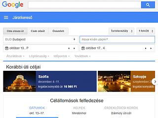 A magyar piacon is debütál a Google két új utazási terméke