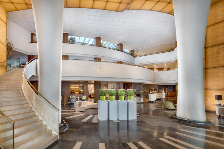 Lobby-részlet / Forrás: Kempinski Hotel Corvinus Budapest