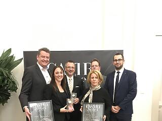 Díjeső a Danubius-nak a Gastro&Hotel Design Awardon