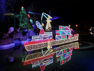 Megérkezett a karácsony a Lumina Christmas Parkba Óbudára