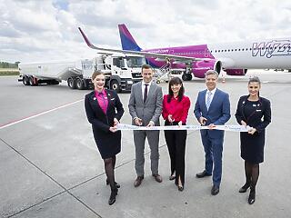 Fenntartható repülőgép-üzemanyagot tesztel a MOL és a Wizz Air