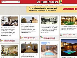 Elindult az EU Hotel Pinboard