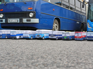 Autóbuszkiállítás és buszvezetés a BKV óbudai garázsában