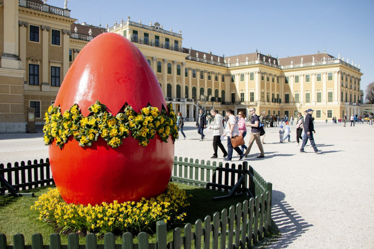  Idén is lesz húsvéti vásár a Schönbrunni Kastély előtt © Ostermarkt Schloss Schönbrunn / Angelika Kessler