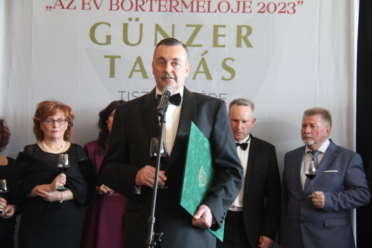 „Év Bortermelője Magyarországon 2023” díjátadó