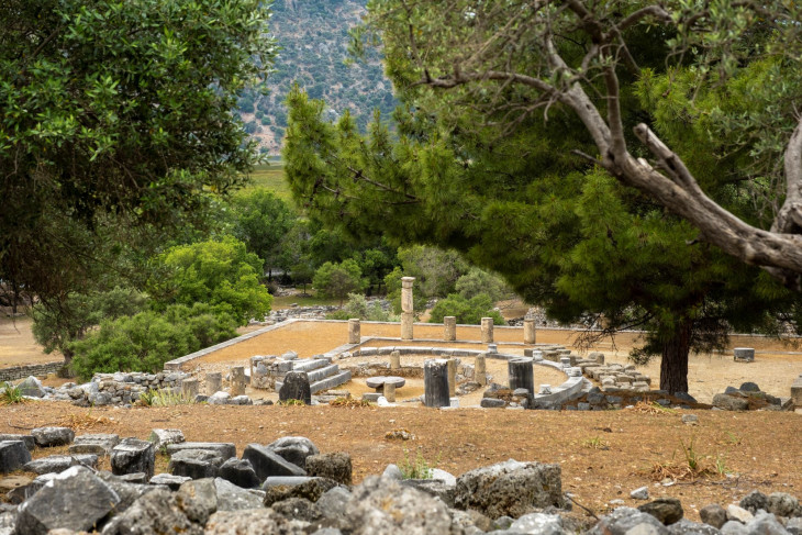 A Caria túraútvonal Dalyan Kaunos romjaival