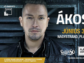 Ákos50 koncert a Siófok50 programsorozatban