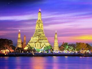 Újra régi fényében pompázik Bangkok híres pagodája