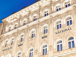 117 éves falak közt egyéves Hotel Nemzeti Budapest