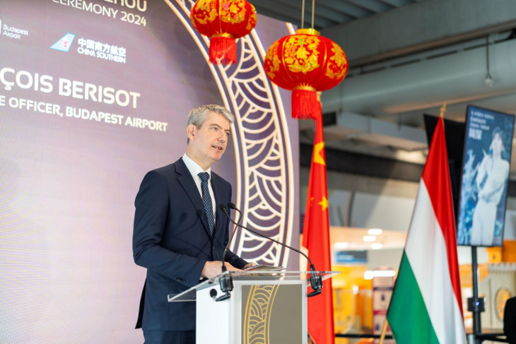 Francois Berisot, a Budapest Airport vezérigazgatója