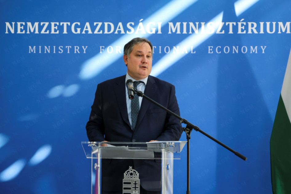 Nagy Márton nemzetgazdasági miniszter / Fotó: MTI/Hegedüs Róbert
