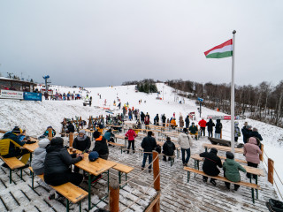 Erős január a Mátraszentistváni Síparkban