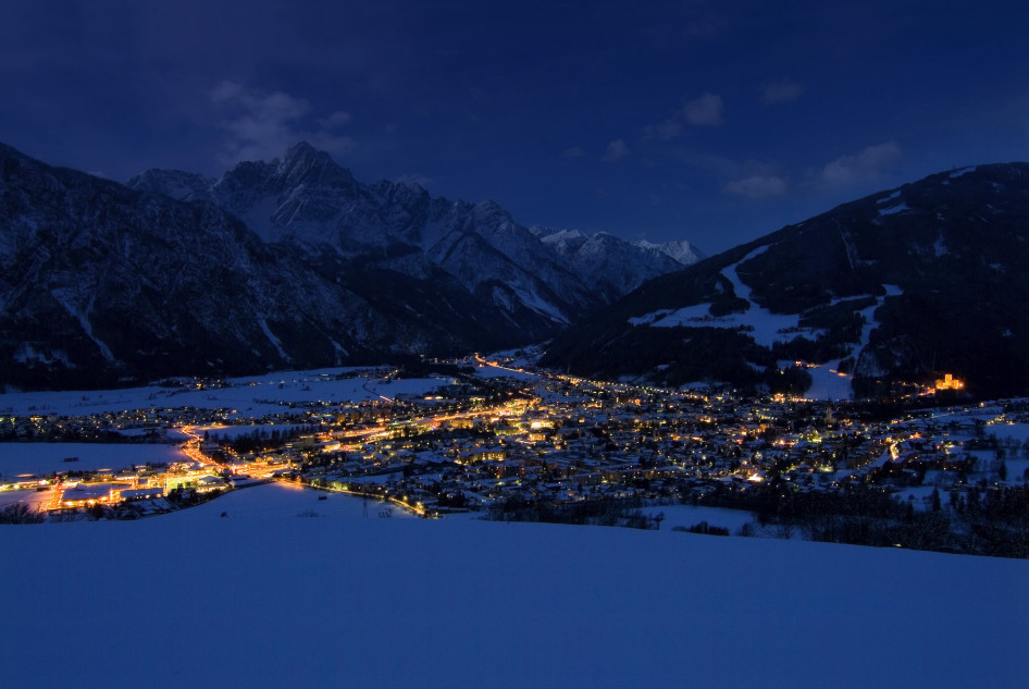 Lienz esti fényei / Forrás: TVB Osttirol - Zlöbl Armin