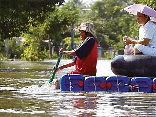Thaiföld: árvízi helyzetkép