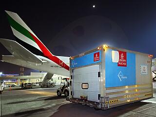 Félmilliárd vakcina utazott már az Emirates Air Cargo-val