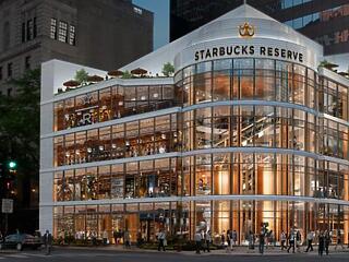 4000 négyzetméteres kávézót nyit a Starbucks