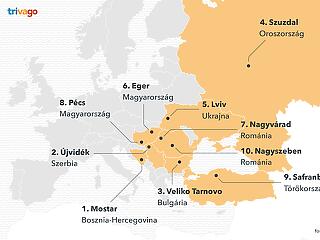 Európa legjobb ár-érték arányú úti céljai között szerepel Eger és Pécs