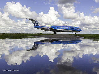 Búcsúzik a KLM utolsó Fokker 70-es repülőgépe