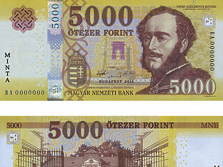 Nézze meg az új 2000 és 5000 forintos bankjegyeket!