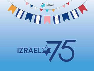 Hangulatos happeningen ünnepelheti Izrael 75. születésnapját