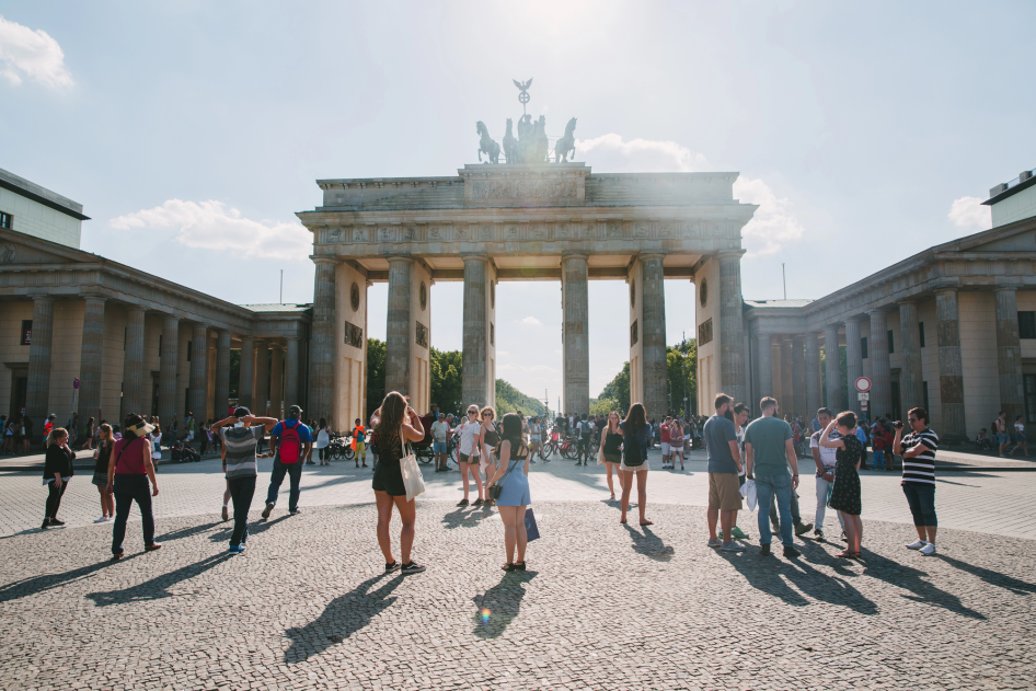 A Brandenburgi Kapu - a város egyik jelképe