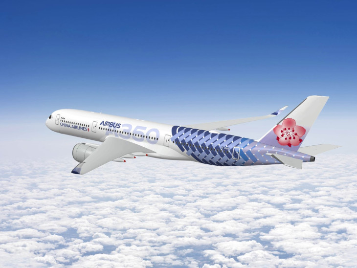A China Airlines gépei közvetlen non-stop összeköttetést biztosítanak Bécs és Tajpej között