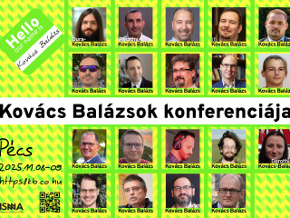 Kovács Balázsok konferenciája Pécsett
