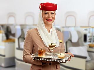 Az Emirates légiutas-kísérői barista képzésen vesznek részt