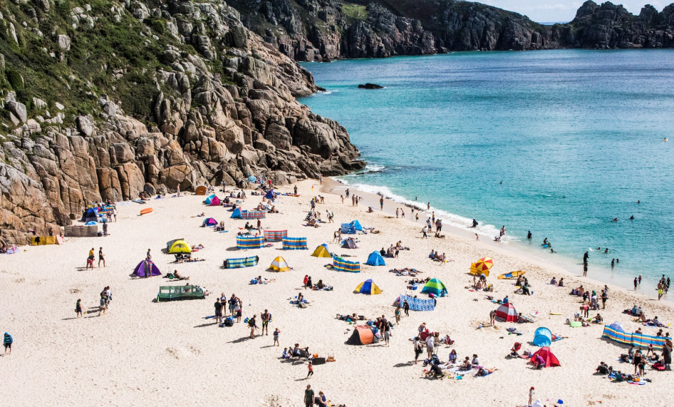 Porthcurno Beach, Anglia