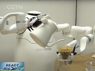 Kávékészítő robotokkal a járvány ellen a téli olimpián