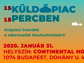 15 küldőpiac 15-15 percben - Külpiaci trendek a sikeres beutaztatásért