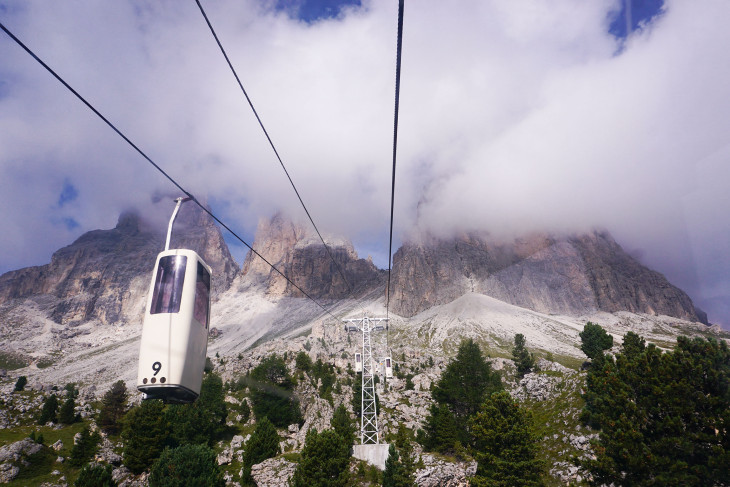 Sessolungo, felvonók / Fotó: val-gardena.com