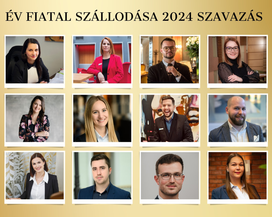 Íme, a fiatal szállodás tehetségek idei listája - indulhat a szavazás!