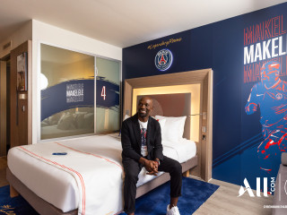 A Novotel-lánc különleges módon ünnepli a PSG sztárfutballistáit