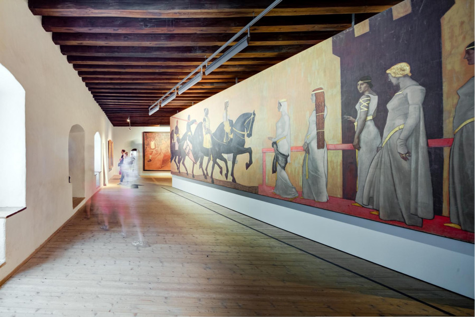 A magyar vonatkozást is rejtő festmény / Forrás: Schloss Bruck/Weis Stefan
