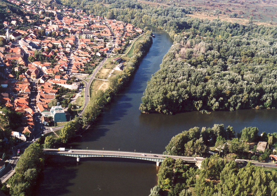 A Bodrog és a Tisza Tokajnál