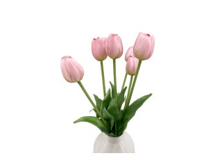 Dekoráció élethű tulipánnal