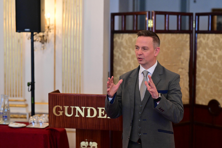 Magyary Jenő, a Gundel Étterem igazgatója