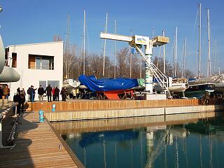 Megújult a a Balatonfüredi Yacht Club belső kikötője