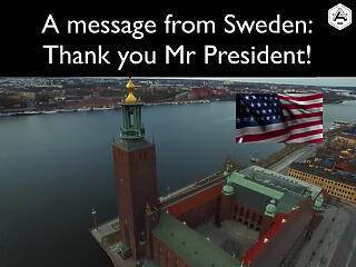Trumpon élcelődő imázsfilmet készített Svédország