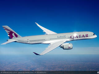 Átadta az első A350-es repülőgépet a Qatar Airways-nek az Airbus