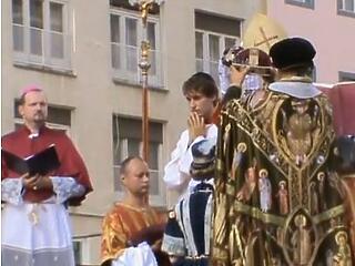 Magyar királyokat koronáznak Pozsonyban
