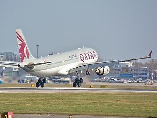 További Qatar Airways-bővítés Budapesten